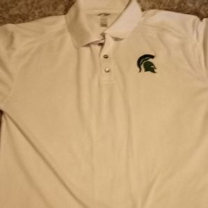 Men's Michigan State Dri Fit Golf shirt